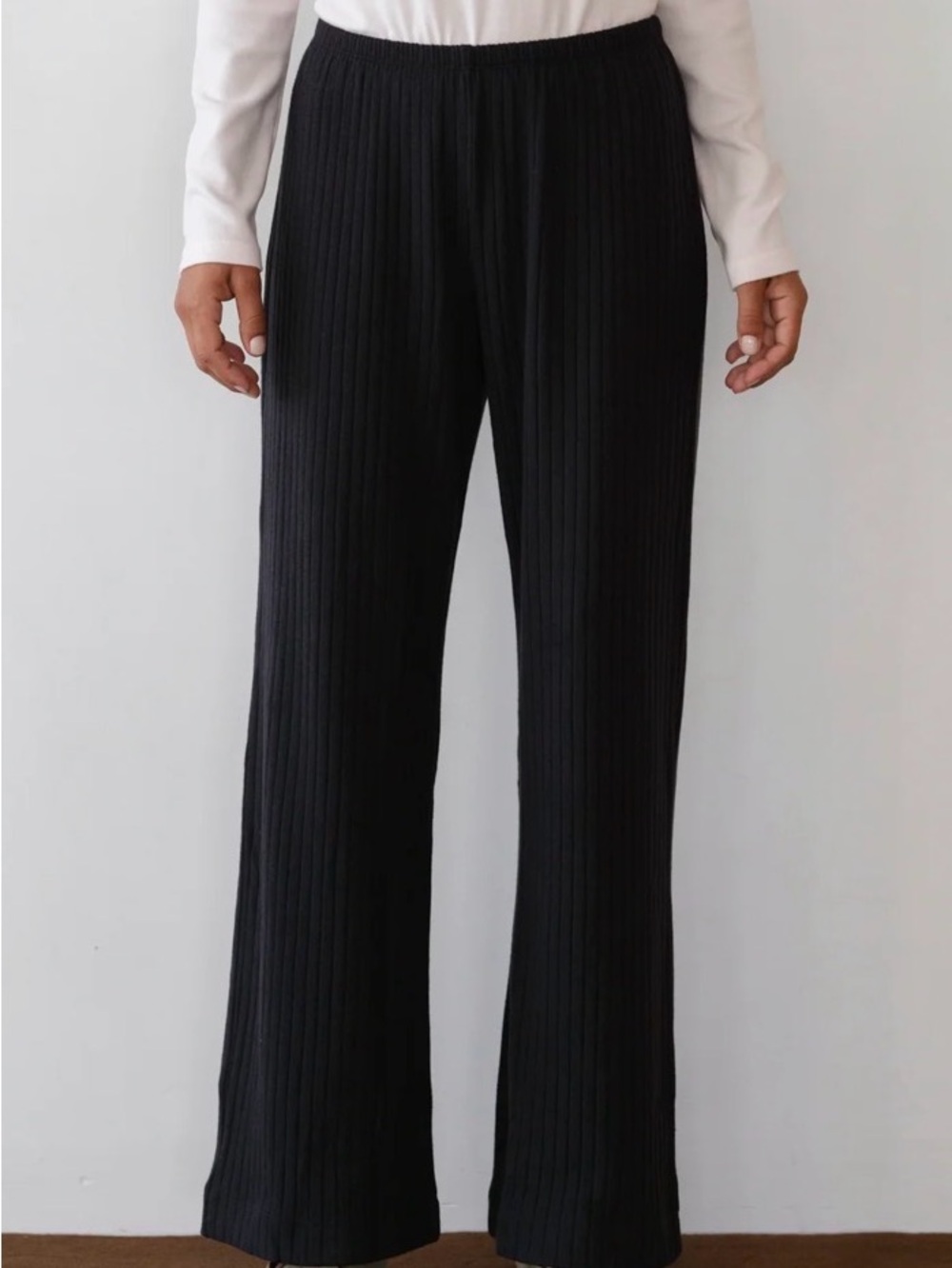 DONNI The Sweater Rib Simple Pant